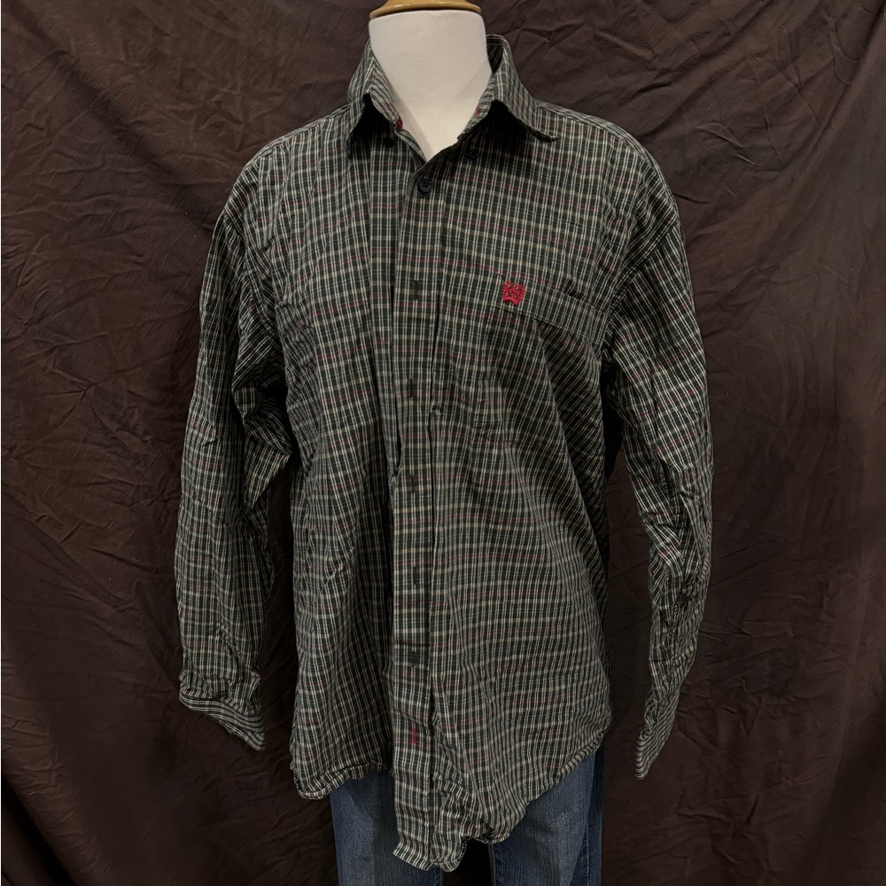Cinch Button Down Shirt